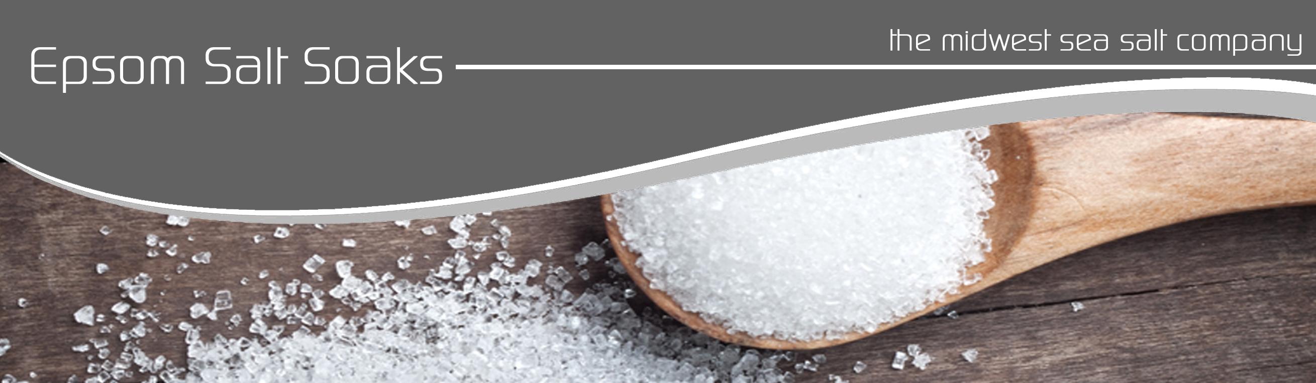 Epsom Salt Bath Soaks The Midwest Sea Salt Company