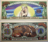 Nativity "Twenty-Five Million Angels" Bills