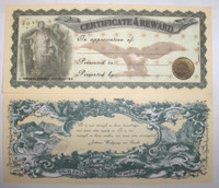 Reward Appreciation Certificate