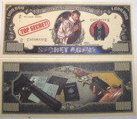 Spy One Million Dollar Bill