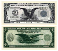 CLASSIC BILLION DOLLAR BILL