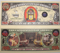 1950's Diner Bill