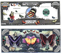 Butterfly One Million Dollar Bill