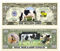COW MILLION DOLLAR BILL