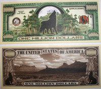 Howling Wolf One Million Dollar Bill