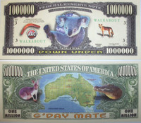 Koala One Million Dollar Bill