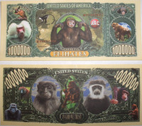 Primates One Million Dollar Bill
