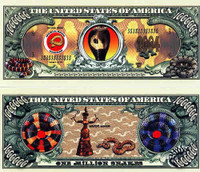 Snake One Million Dollar Bill