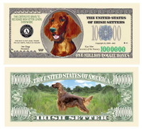 IRISH SETTER MILLION DOLLAR BILL