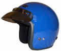 Blue Motorcycle Helmet