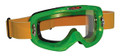 Green Motocross Goggles