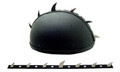 1043 MOTORCYCLE HELMET SPIKE STRIP MOHAWK