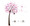Dots Tree Wall decal with Birds