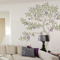 Oriental Blossom Tree Wall Decal