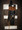 black, tan fringe, natural rawhide lacing