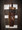 dark chocolate brown, dk brown fringe, natural rawhide lacing