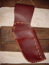 5/6 oz. leather side quiver