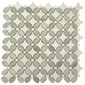 Nova Stone Flower series Ming Green & Thassos