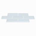 Blue River 3x6 subway glass tile Soft blue