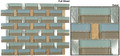 Nova glass mosaic Boardwalk BW-505