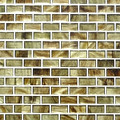 Sundown brick glass tile amber series