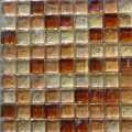 Seaside glass tile blend  White & Peach Pink & Amber Dark