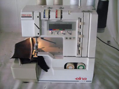 Elna 624 overlocker manual sewing machine