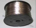 Plastic coated stainless steel framing wire