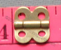 Brass Plated Mini Hinge