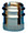 1/4-20 Brass Finsert Threaded Insert