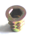 8-32 FLANGED DIE CAST ZINC ALLOY THREAD INSERTS