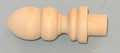 Hardwood Finials 2 7/8 H X 15/16 D 3/8 tenon