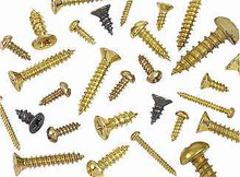 #2 Brass Plated Phillips Flat Head Screws