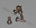 #4  Phillips Round Head Nickel Plated Screw