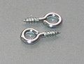 Screw Eyes 212 1/2 Nickel Plated 3/4 L
