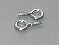 Screw Eyes 212 1/2 Nickel Plated 3/4 L