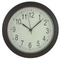 2" (50mm) Black Bezel White Face Arabic Clock Insert/Fit Up