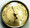 3 1/2 (90mm) Gold Barometer Instrument Insert/Fit Up