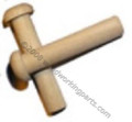 Toy Wheel Axle Peg for 3/8 Hole