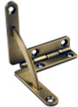 Quadrant Antique Brass Hinges Solid Brass