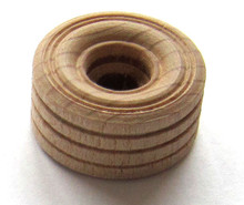 1 Inch Treaded Toy Wheels