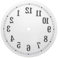 Dial for Reverse Clock Movements