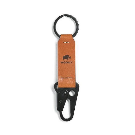 Clip Keychain - Black/Brown | Made in the USA
