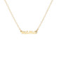 Necklace for Mom 14k Gold