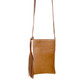 Tan Leather Crossbody Front