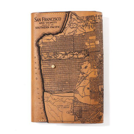 San Francisco Map Journal Cover