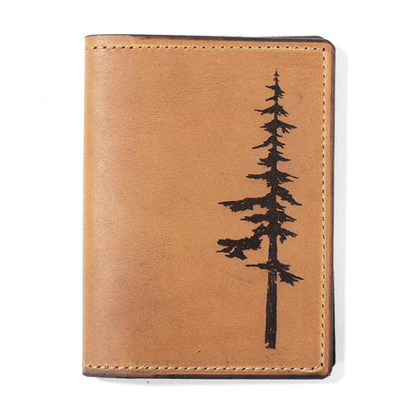 Nature Leather Passport Cover 