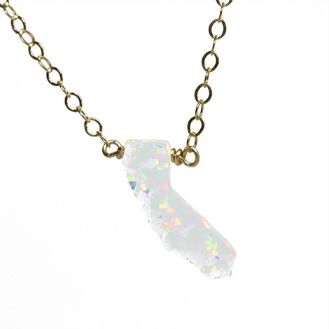 California Opal necklace
