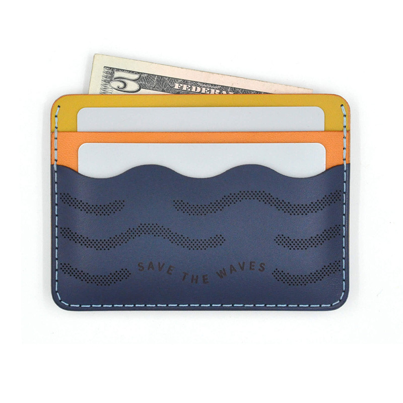 Wave Charm Detailed Half Wallet Mare