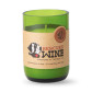 Cabernet Recycled Wine Bottle Candle